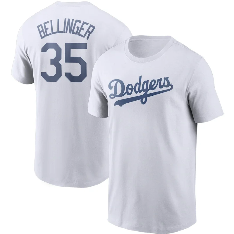 Wholesale sport men's t-shirt custom baseball jersey baseball shirt los  angeles dodgers baseball t shirt From m.