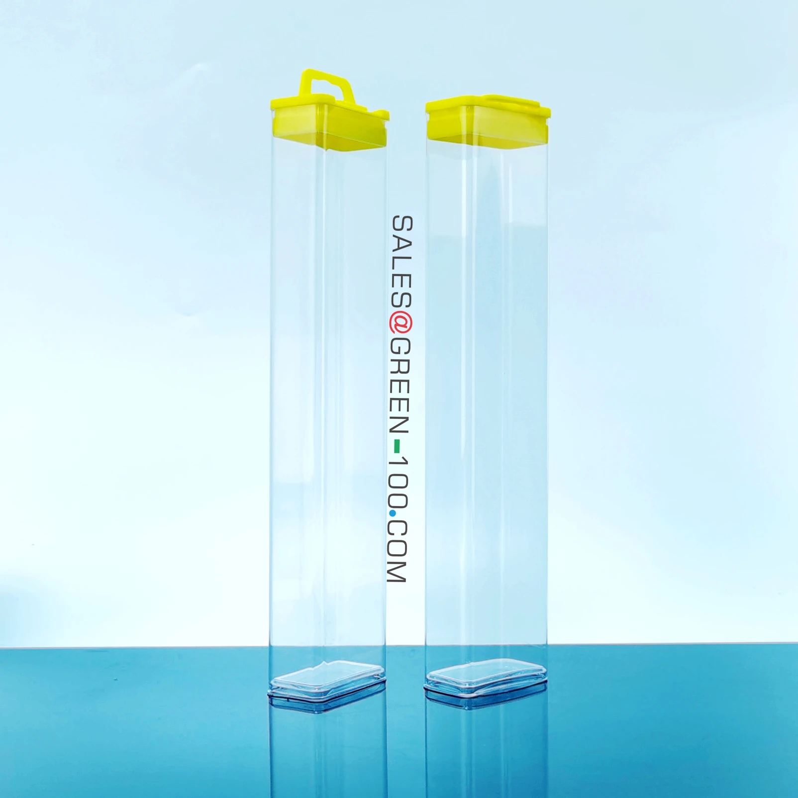 Custom Food Grade Recyclable And Degradable Round Acetate Plastic Box