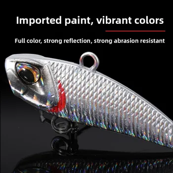 Cheery Rotating Sequins Metal Composite Suitable All Swimming Layers Long-distance Casting Lure Hooks Artificial Bait Bass – Metal Jig – view 4