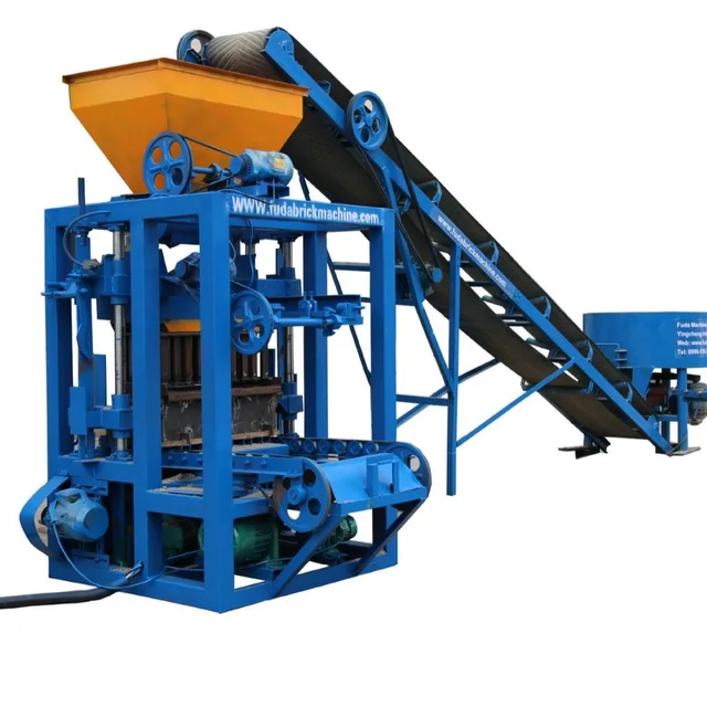 Press To Make Ecological bricks Eco Qt4-24 Hydraulic Paving brick Making Machine With Ce Best Quality