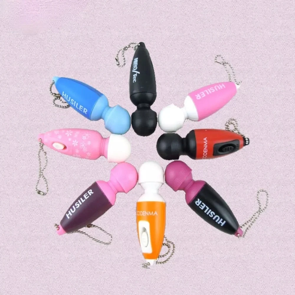 YPM Keychain Mini Wand AV MESSAGE Vibrator G-Spot Vibrating Egg Small Bullet Clitoris Stimulator Sex Toys for Woman