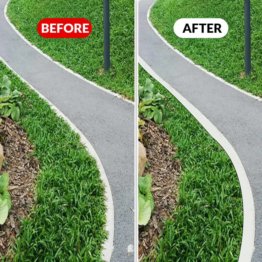 Manual Wheel Rotary Edger Sidewalk Garden Rolling Lawn Edger Manual