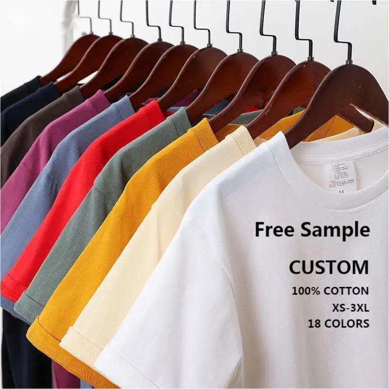 Wholesale Shirts Manufacturers China Men Custom Made Top High Quality Cotton Wholesale t Shirts Bulk Supplier From