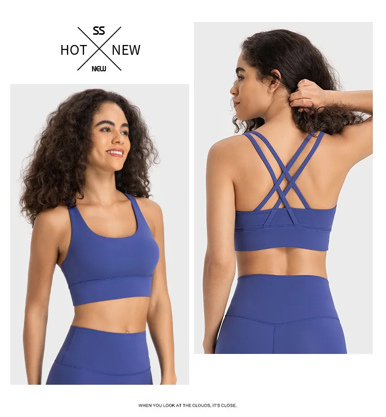 SHINBENE OEM With Custom Logo High Support Tie Dye Yoga Gym Tops Fitness Workout Women Sports Bras
