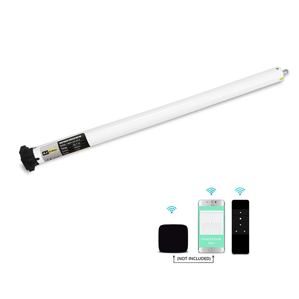 Wholesale Remote Control APP Alexa WiFi A-OK 25mm Tubular Motor for Motorized Curtain Motor Electric Roller Blind Motor