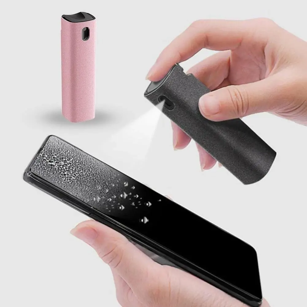 2 in 1 Cell Phone Screen Cleaner Spray With Microfiber Cloth Mobile Phone Screen Kit