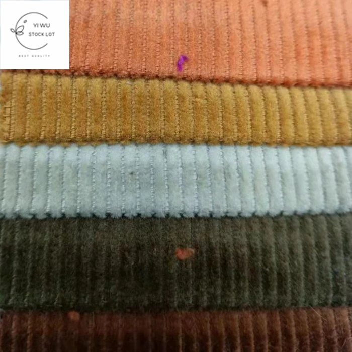 Лидер продаж Смешанные 100% хлопок 11 Вт не вельвет лайкра 300gsm большой выбор подержанных машин ткани в Китае