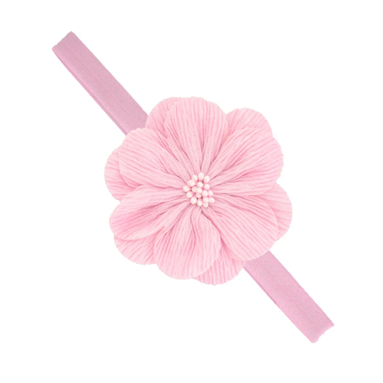 8CM手作りマッチフラワー子供用帽子プリーツ樹皮ハンドフラワー手作り