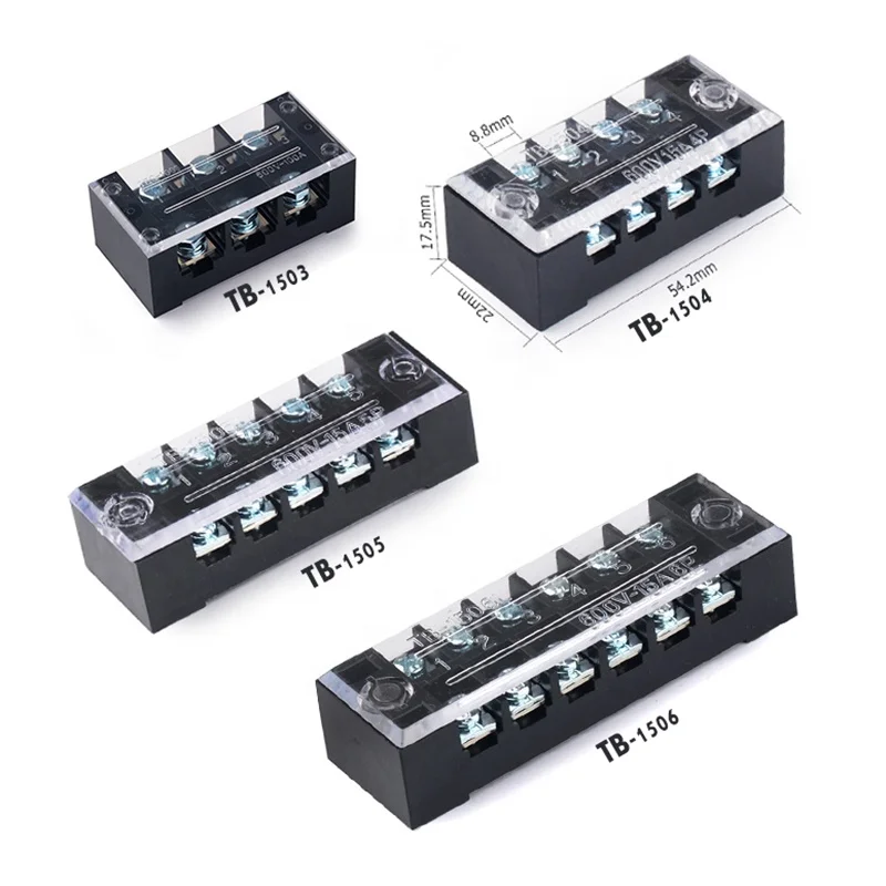 ねじ端子台(組式 ジャンプアップ) 40A TXUMシリーズ PATLITE(パトライト/旧:春日電機) ネジ式端子台 【通販モノタロウ】 ZHGUIMING 10 個 600V 15A バリアストリップ端子台ワイヤーコネクタ TB-1503 TB1504 TB1505