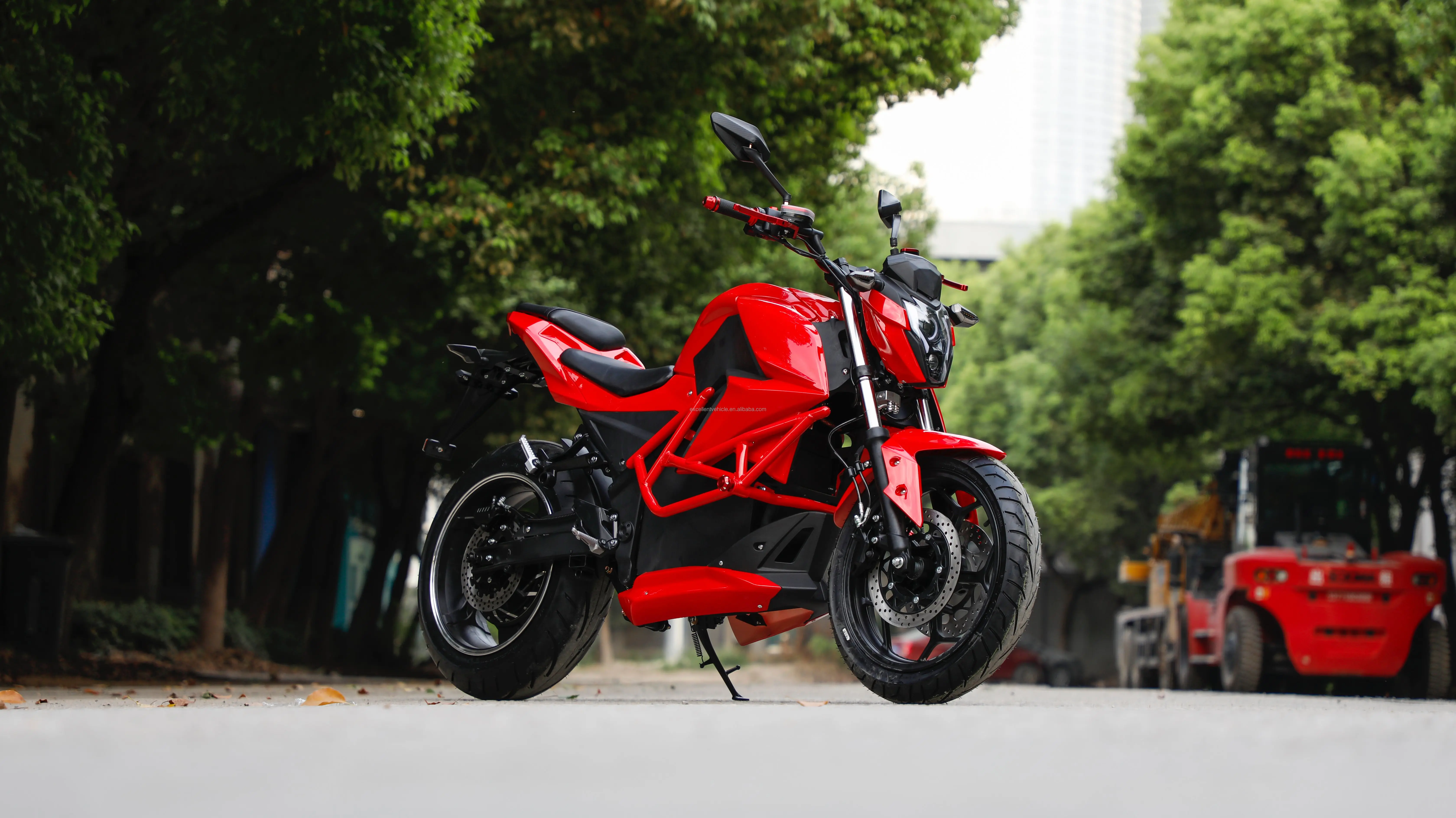 Low Price High Speed Long Range Electric Motorcycle Disc Brake 10000w