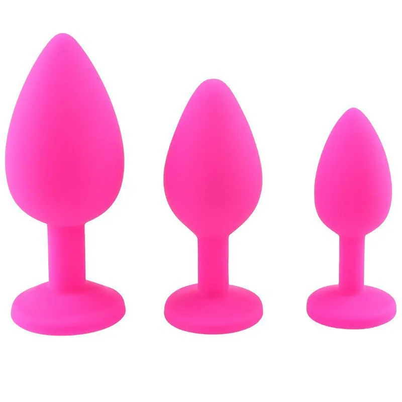 Wholesale Custom 3pcs-set Silicone Adult Toys