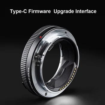 VILTROX EF-GFX Pro Auto Focus Lens Mount Adapter Ring Anti-shake EXIF Transmission for Canon EF/EF-S Lens to Fuji GFX detail image