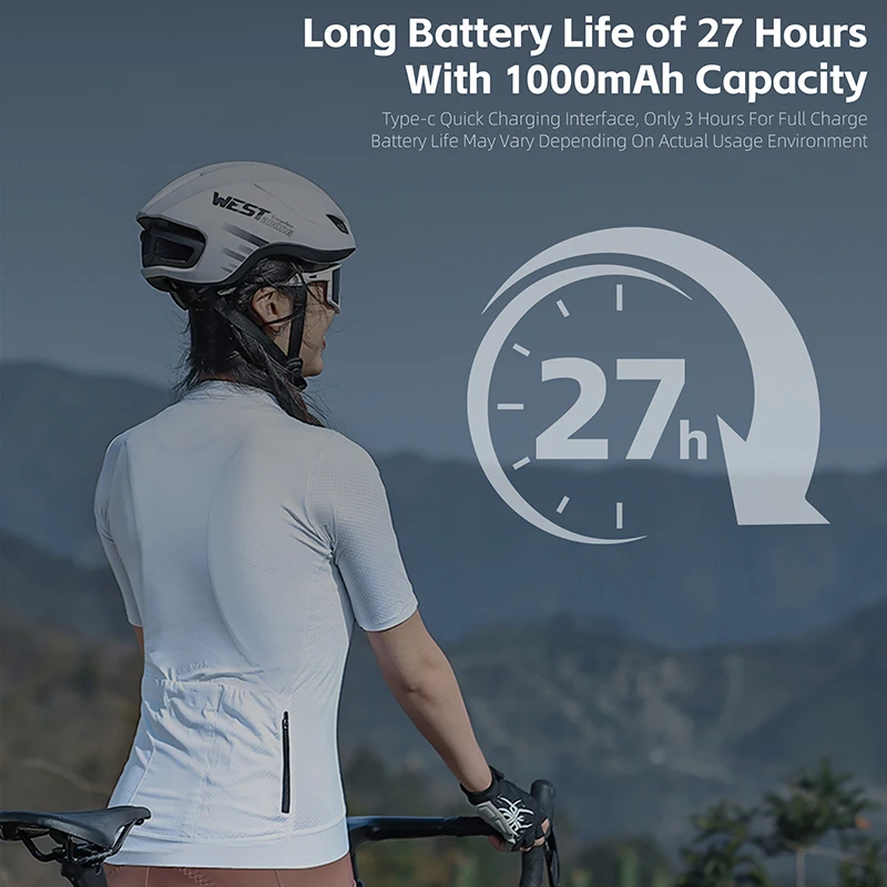 Западный велосипед беспроводной GPS компьютер горный шоссейный спидометр одометр длительный срок службы батареи водонепроницаемое Велосипедное оборудование