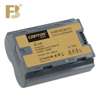 FB-CAPTOR-S-NP-W235(V)Battery 2250mAH Rechargeable Fast Mobile  Lithium Battery for Camera
