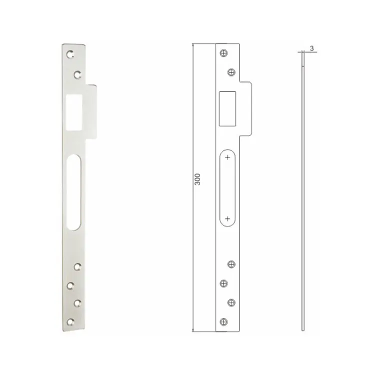 50mm Backset Security Mortise Door Lock Body With Four Steel Bolt Buy 85x50mm Security Mortise 2799