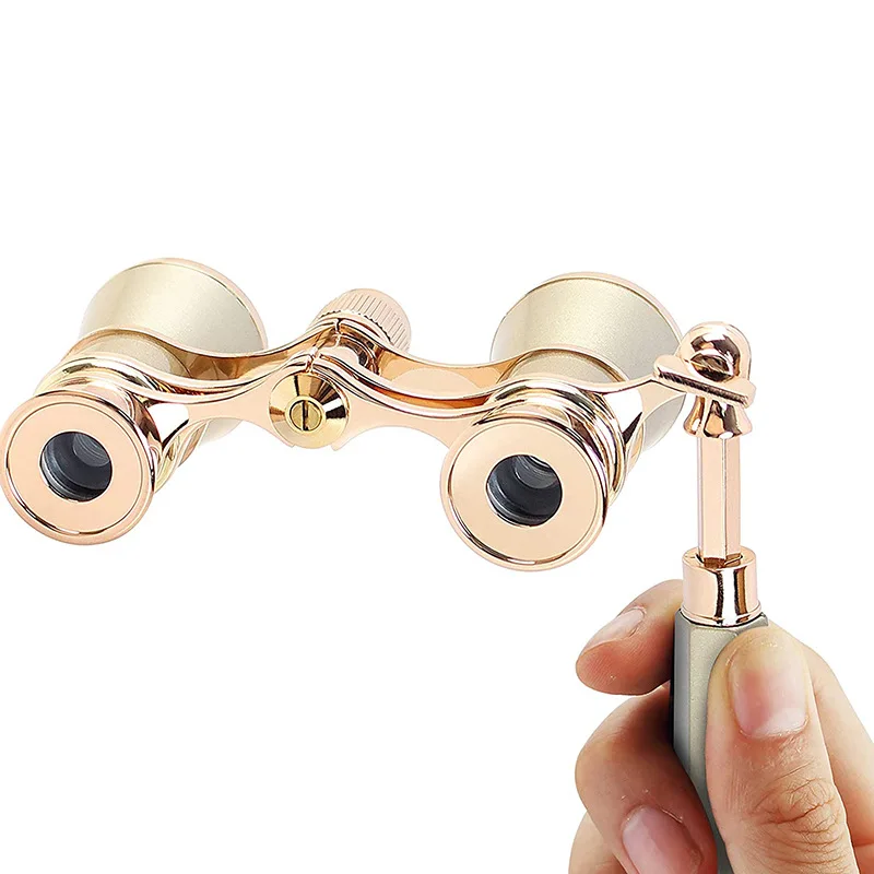 Retro Mini Portable Binoculars with Handle manufacture