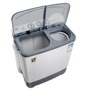 Cheap Clothes Twin Tub Portable Washing Machine with Function Wash and Spin-dry