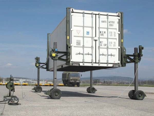 Container Lifting Jacks System - 32 Tons Capacity Hydraulic Lift for ...