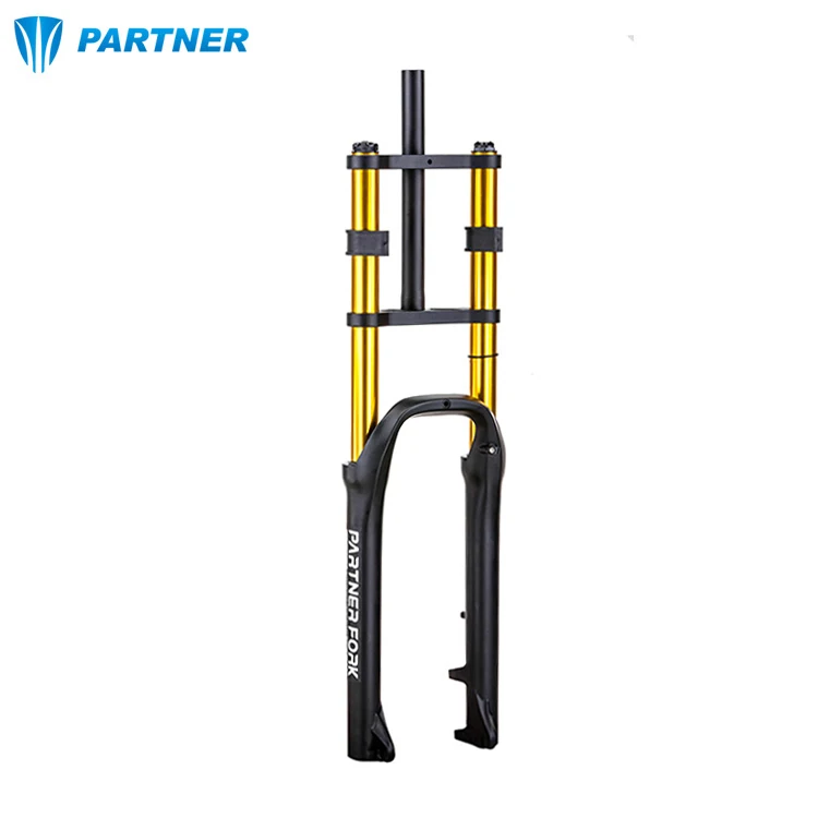 20インチ脂肪自転車ダブルクラウンフォークDH FR AM