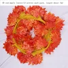 30 foglie di acero rosso (12 pezzi per confezione, lunghezza 2 m)