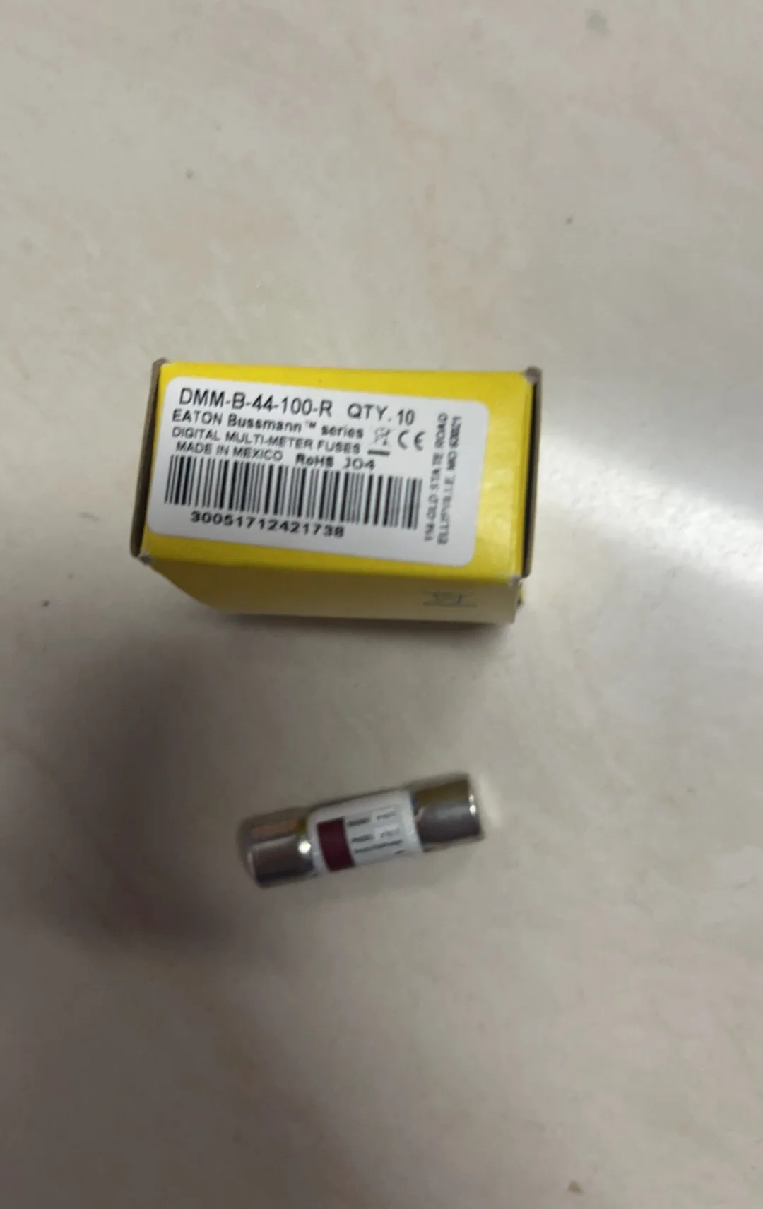 Eaton Bussmann Digital Multi-Meter Fuse DMM-B-44-100-R