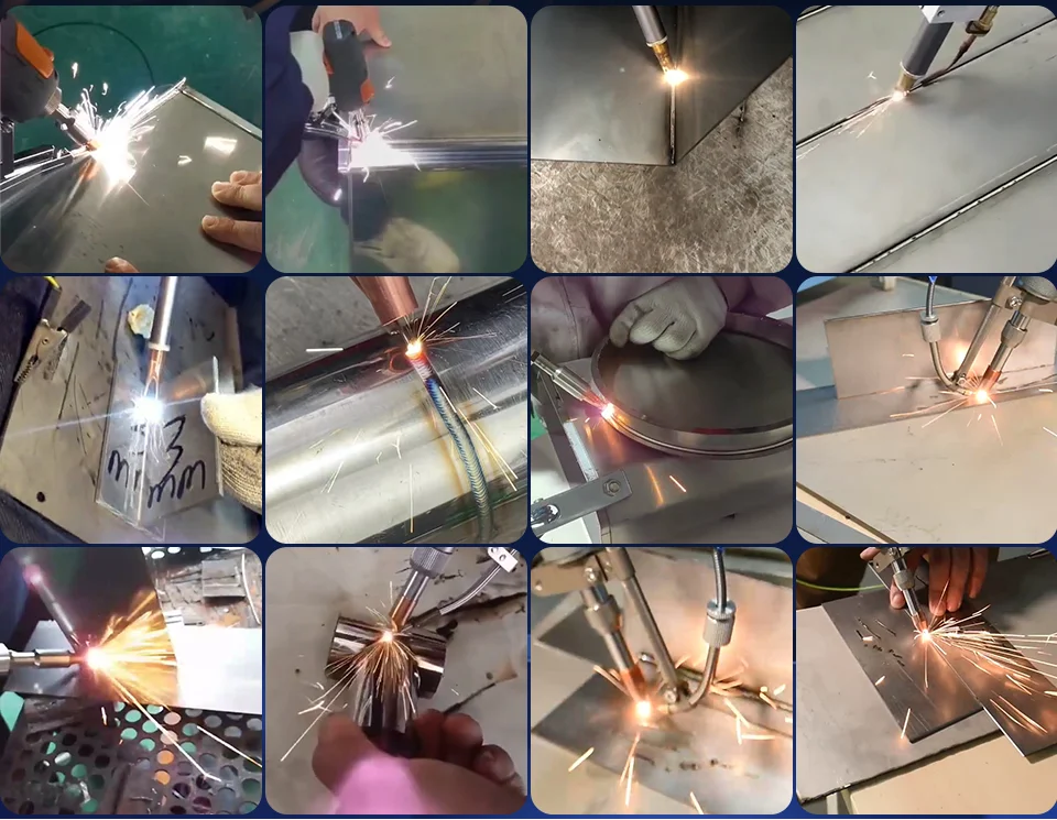 700W Handheld Laser Welding Machine Air-Cooled, AI Portable 3-in-1 DIY Table Laser Welder, Stainless Steel Aluminum, and Copper