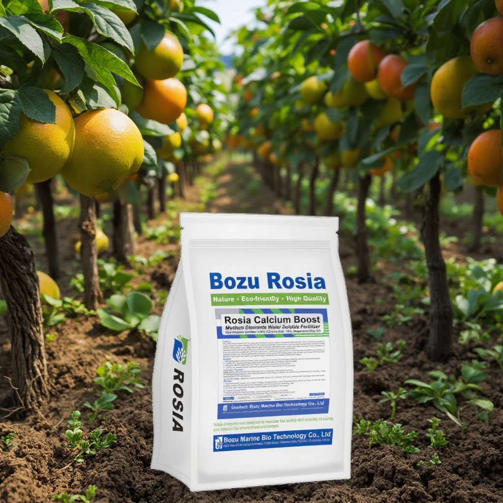 ROSIA Double Chelated Calcium Water Soluble Organic Fertilizer Liquid Can Be Mixed with Phosphate Fertilizer and Humic Acid
