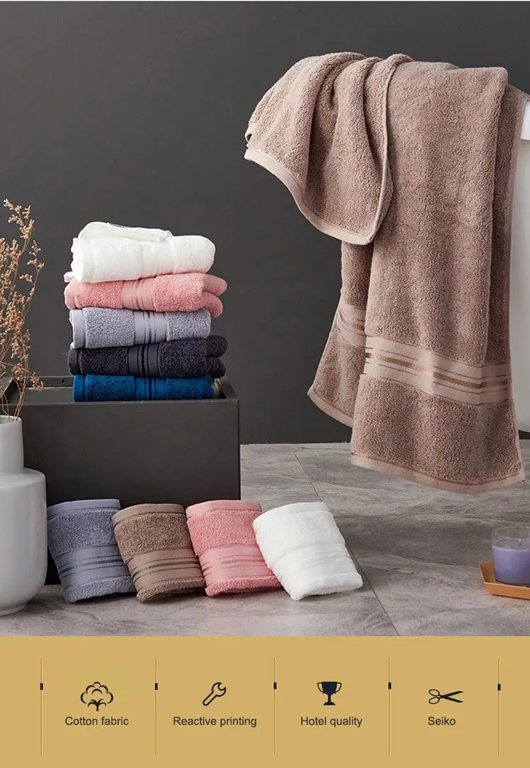 600gsm70 140 Luxury Thick Best Soft Organic Plain Custom Logo Terry