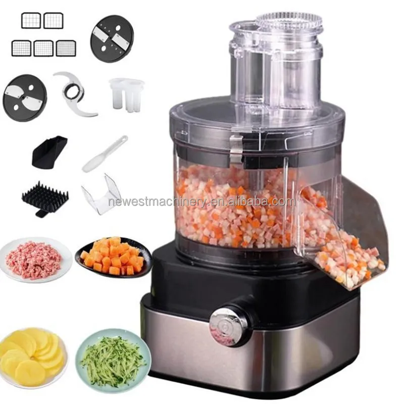 6L Garlic  Meat Mince Machine - Small Vegetable Slicer  Cutter