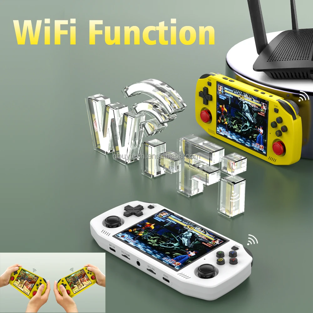 R42 PRO Portable Video Player - 64GB, 15000 Games