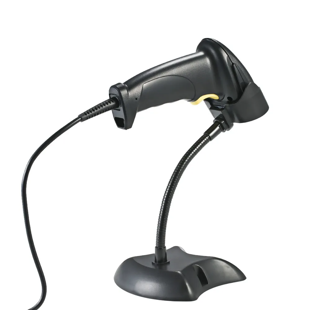 Factory Direct Sale 1D Wired Barcode Scanner with USB Interface in Stock