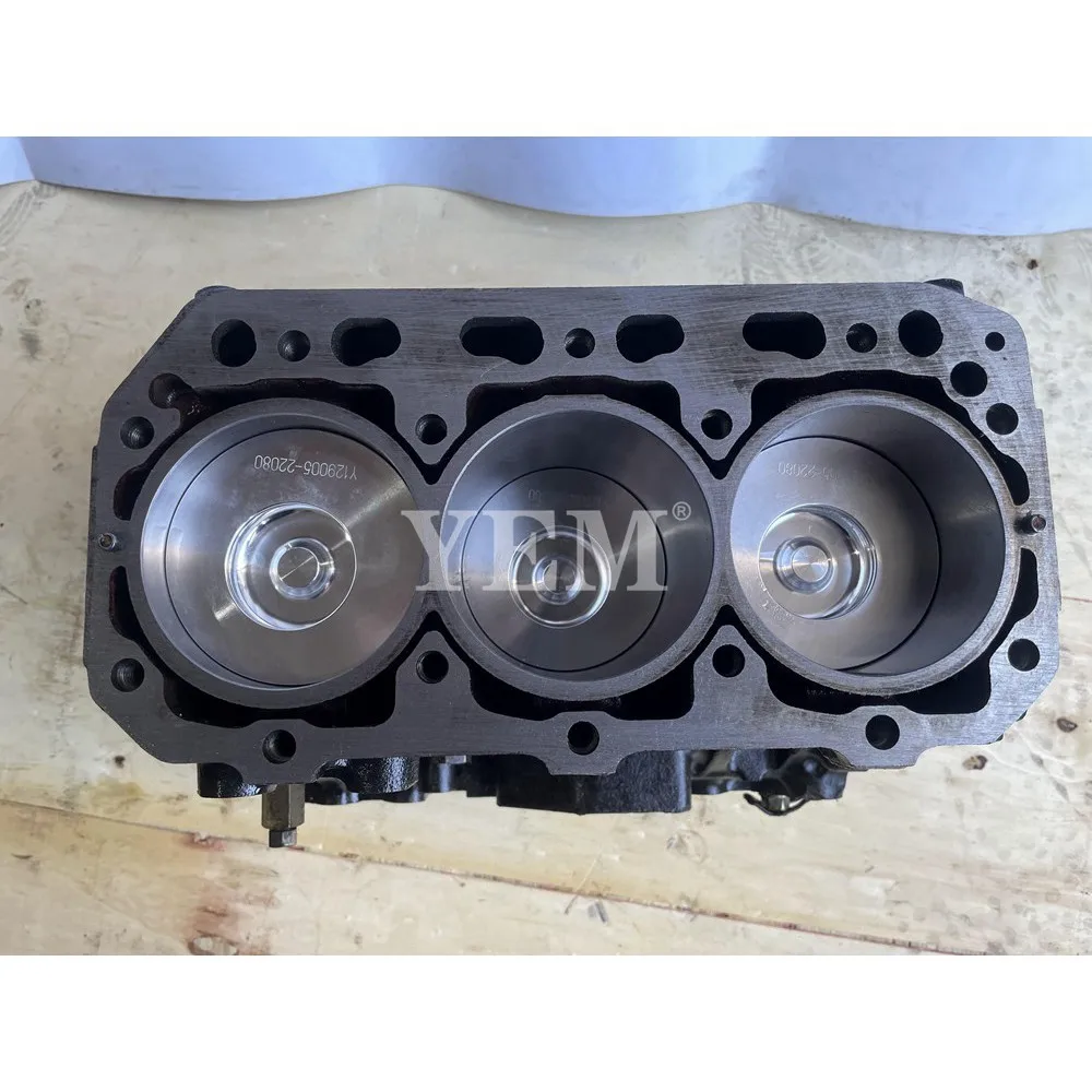 For Yanmar Diesel Engine 3TNV88 Cylinder Block 4