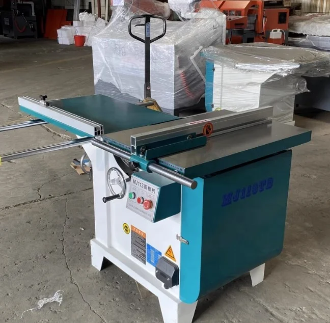 Tilting Circular Saw Woodworking Circular Table Saw Machine With Sliding Table for Wood Cutting