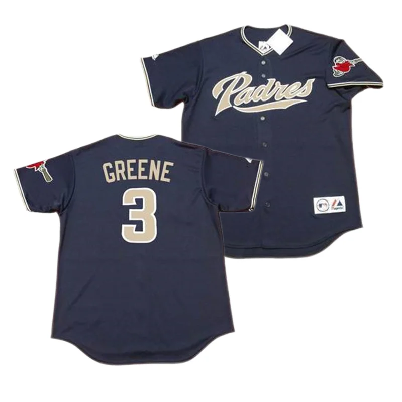 Wholesale Men's San Diego 1 GARRY TEMPLETON 3 KHALIL GREENE 6 BILL ALMON 8  JOHN KRUK 12 STEVE FINLEY BLUE Baseball Jersey Stitched S-5XL From  m.