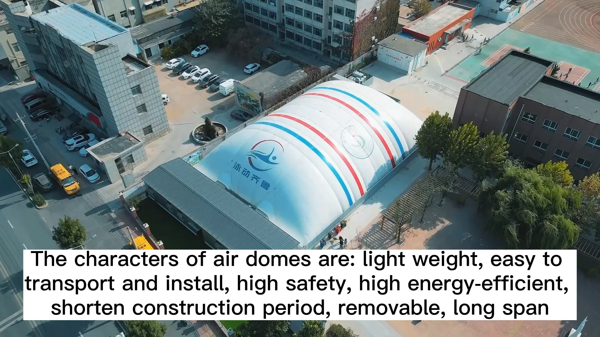 Huge Outdoor Futsal Tennis Court Air Form Domes Football Stadium Sports