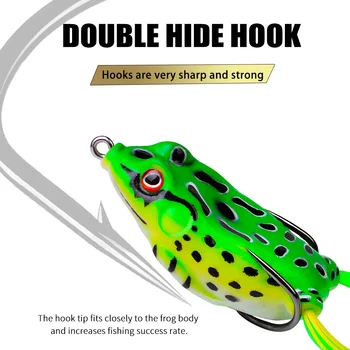 Factory Price Soft Fishing Frog Lure 5g 9g 13g 17.5g Artificial Bait Soft Lures Frog Fishing Lures for Fishing – Soft Lure – view 5