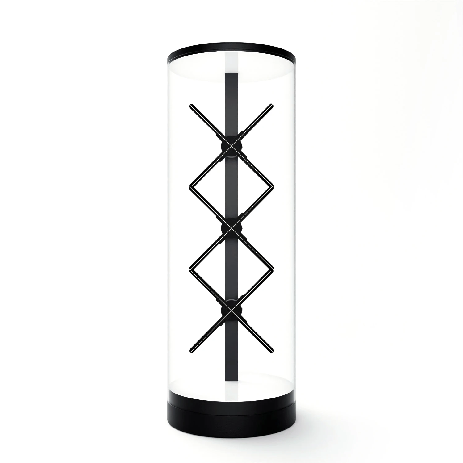 3Dホログラムプロジェクター1 * 365cmスプライシング円筒形人間サイズ