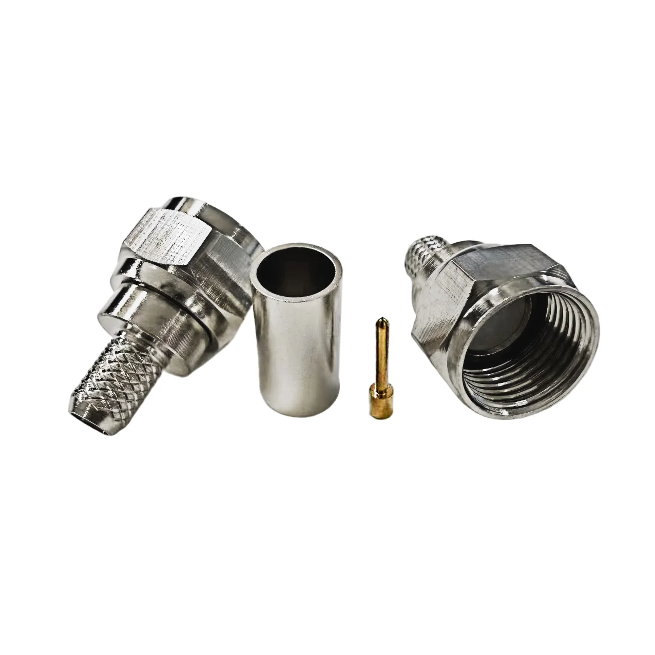 Factory Supply F-C-J3 RF Connector F Male Connector Crimp RG58 RG142