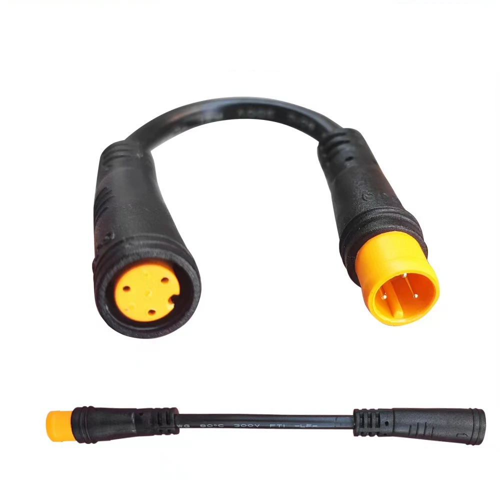 Cavo Prolunga 2 M Per Telecamera Retromarcia | 4 Pin Per Auto Camper E Furgoni, 12V/24V, Nero
