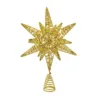 Golden starburst tree top star