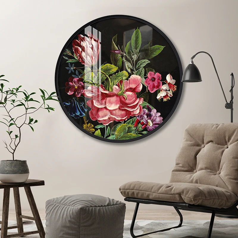 Crystal Porcelain Paintings With 3d Effect With Hand Set Diamonds Layer ...