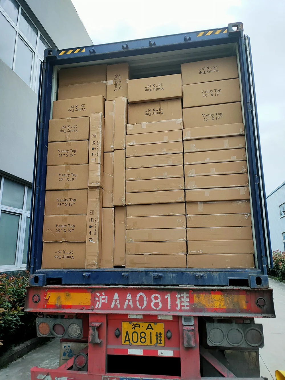 Modern Hotel Bathroom Vanity Sets With White Marble Top