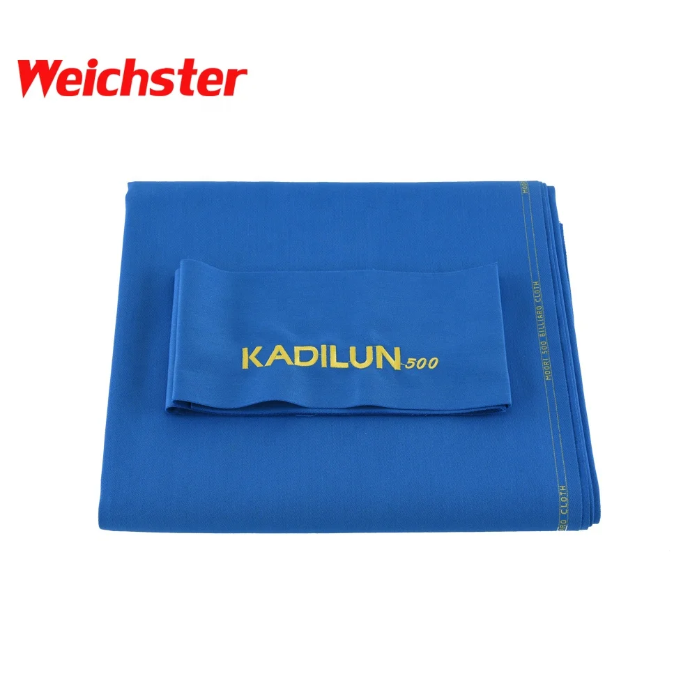 Weichster Kadilun 500 Worsted Billiard Felt Pool Table Cloth High Speed Fast Billiard Table