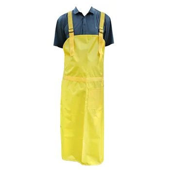 CL1002B Waterproof Gardening Work Apron Brush Cutter Lawn Mower Apron for Grass Cutting