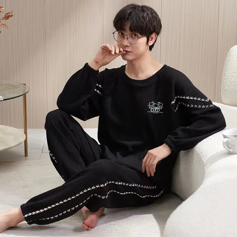 Fall Pajamas 2 Pieces Tops+pants - Cartoon Animal Prints Fall Pajamas 2 Pieces Tops+pants - Cartoon Animal Prints