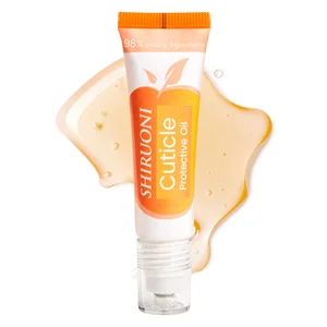 Custom logo Natural Organic Roll-on-ball Nail Cuticle Oil Vitamin Nail Care Repair Strength Nail Beauty Salon