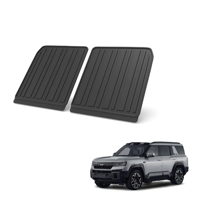 Car Back Seat Mat for FangChengBao Leopard 8 TPE Rubber Waterproof Car Mat Protect Decoration New Energy Vehicle Accessories