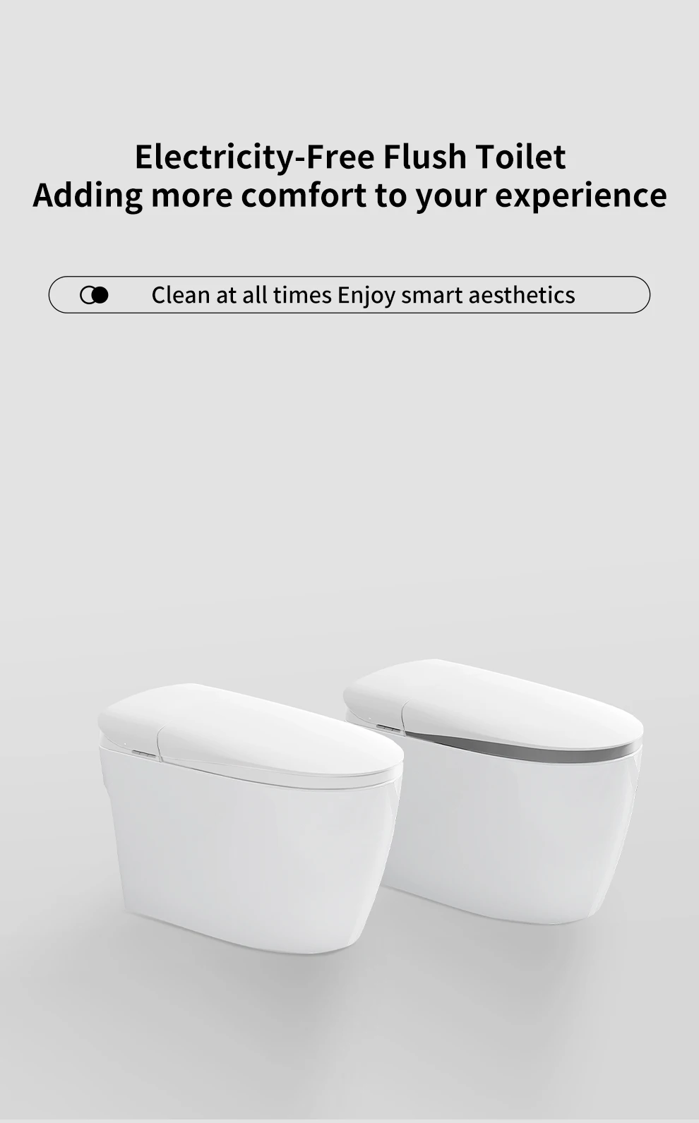 product new arrival wc electric bidet toilets floor mounted wc intelligent toilet foot touch sensor flush one piece smart toilet bowl-9