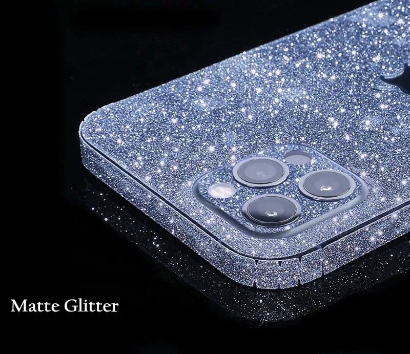 Полностью покрытая ПВХ блестящая пленка для задней панели телефона для iPhone 12