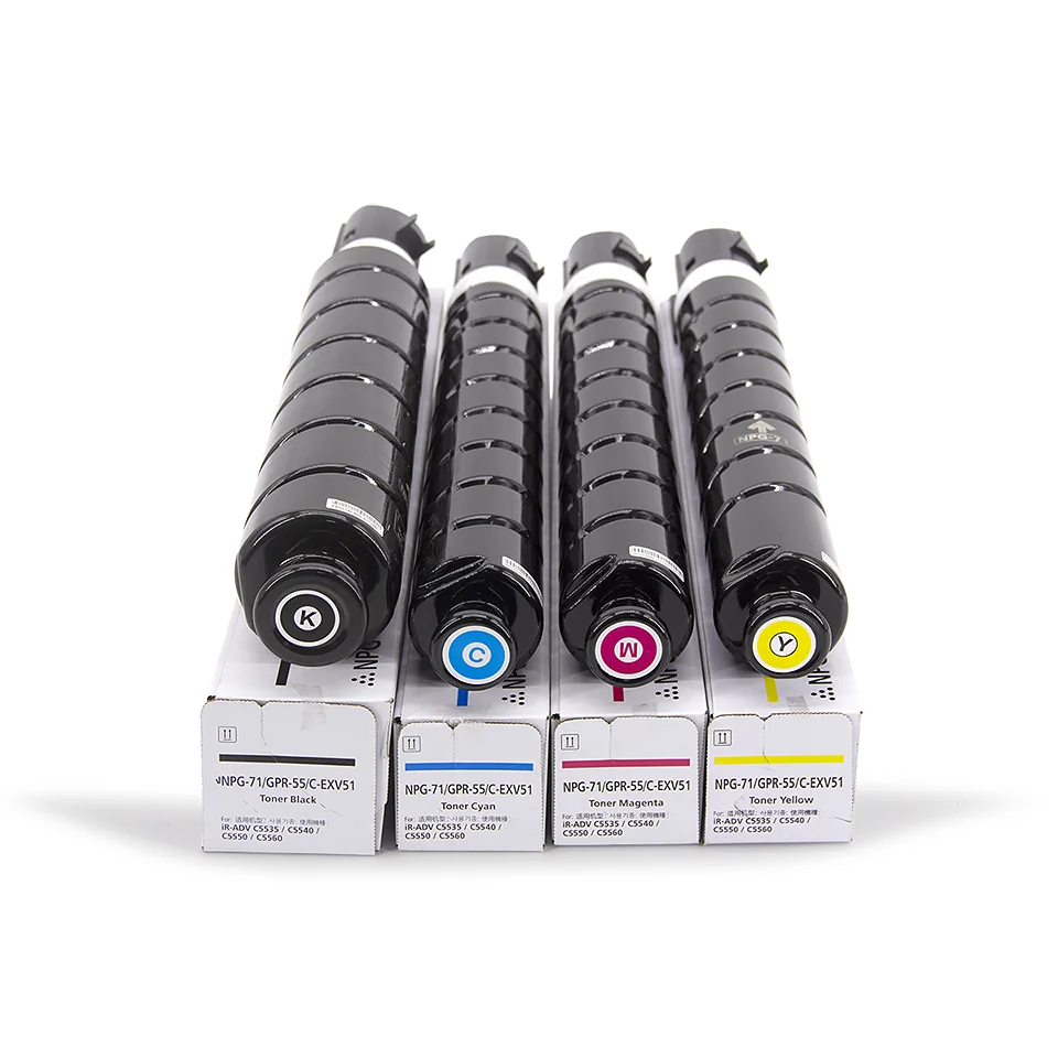 Japan Toner Cartridge NPG71 GPR55 C-EXV51 Compatible for Canon IR Japan Toner Cartridge NPG71 GPR55 C-EXV51 Compatible for Canon IR
